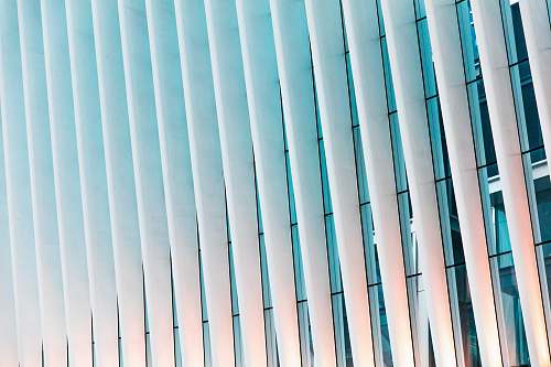 blue photography of curtain wall building one world trade center